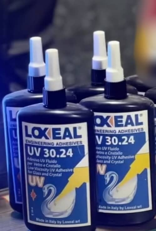 چسب UV لاکسیل  چسب یووی چسب ترمیم شیشه- Loxeal 30.23 وزن ۲۵۰ میل